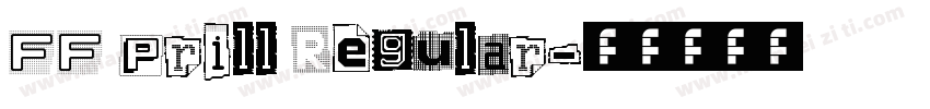 FF Prill Regular字体转换